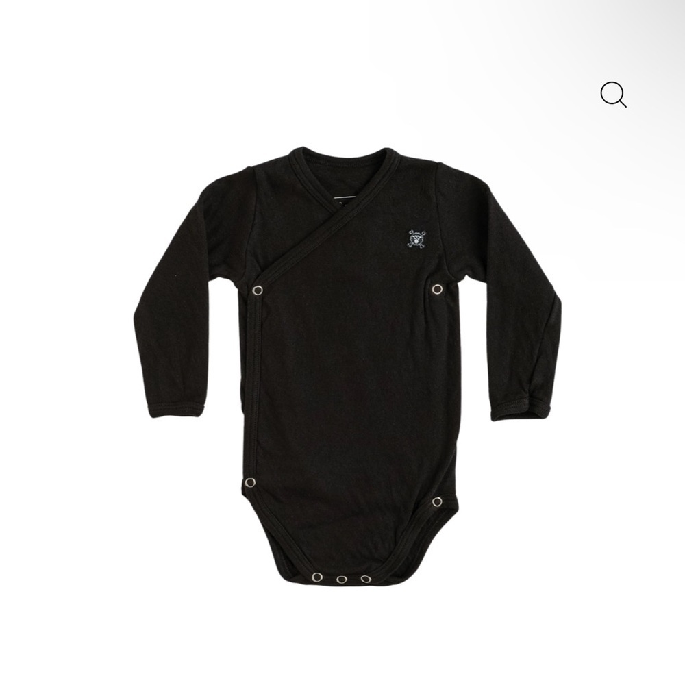 nununu black Long Sleeve Bodysuit